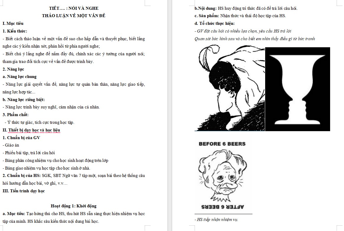 Giáo án PPT Văn 7 Cánh Diều Bài Thảo luận nhóm về một vấn đề