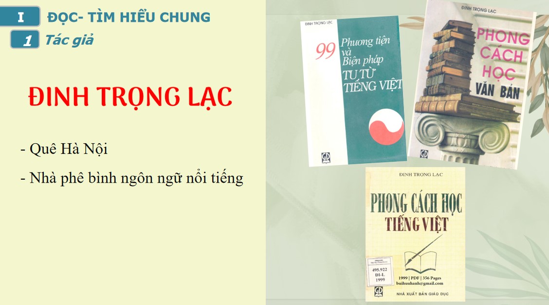 Giáo án PPT Văn 7 Cánh Diều Bài Vẻ đẹp của bài thơ Tiếng gà trưa