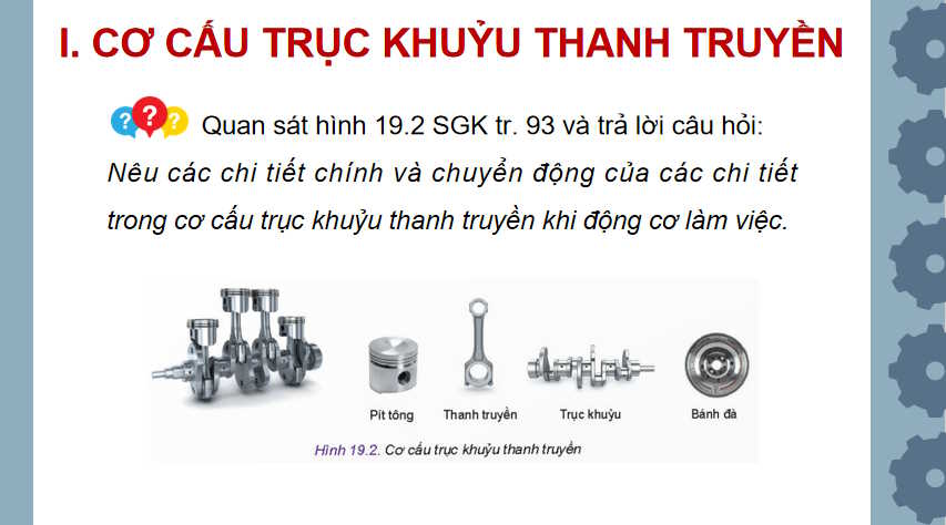 Giáo án PowerPoint Công nghệ 11 Bài 19