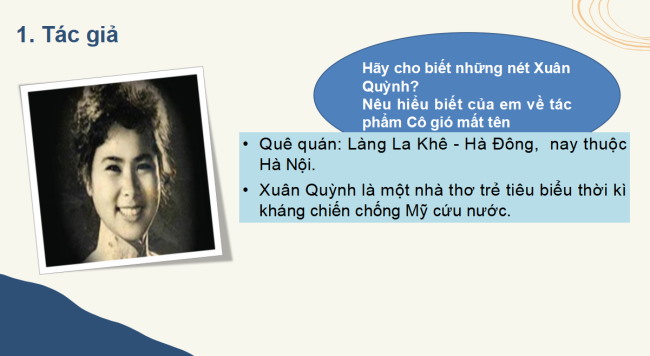 PowerPoint Ngữ văn 6 Bài 4: Cô Gió mất tên