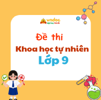 Đề thi KHTN lớp 9 năm 2026