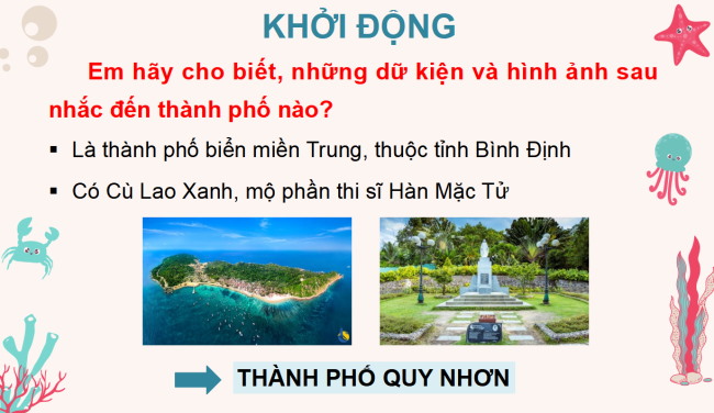 PowerPoint Tiếng Việt 3 Bài 4: Lần đầu ra biển