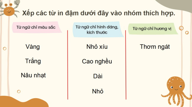 PowerPoint Tiếng Việt 3 Bài 4: Từ ngữ chỉ đặc điểm, câu nêu đặc điểm
