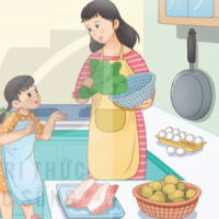 Giáo án Tiếng Việt 3 Bài 6: Tập nấu ăn