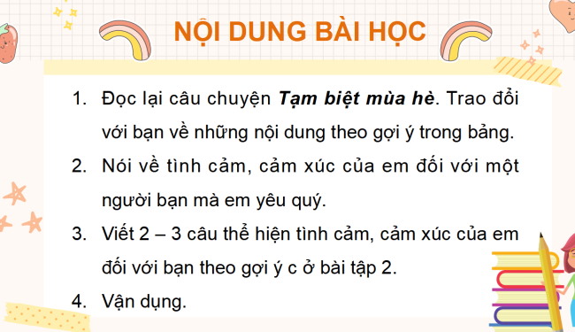 PowerPoint Tiếng Việt 3 Bài 8: Viết đoạn văn nêu tình cảm, cảm xúc đối với một người bạn