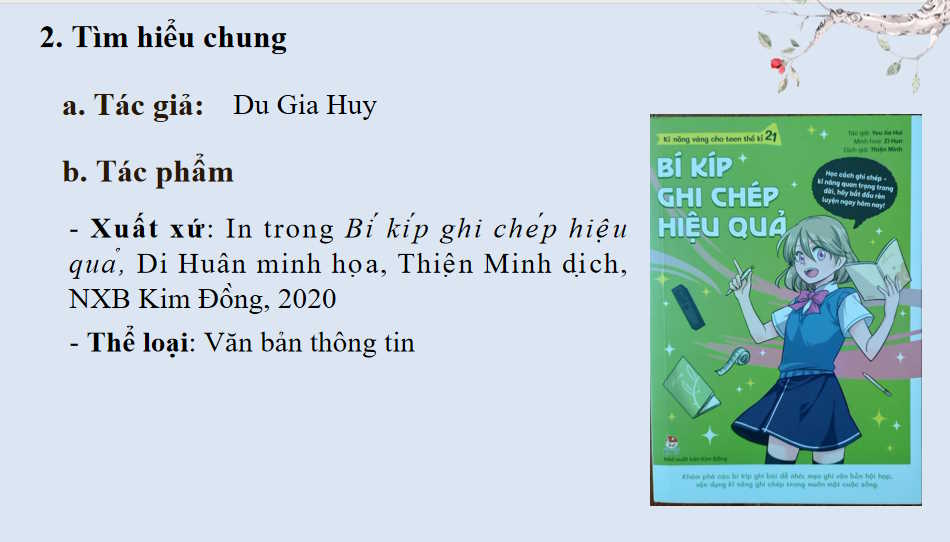 Cách ghi chép để nắm chắc nội dung bài học