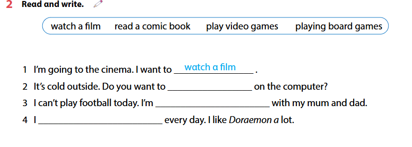 SBT tiếng Anh 4 Wonderful World unit 5 lesson 3 minh họa 2