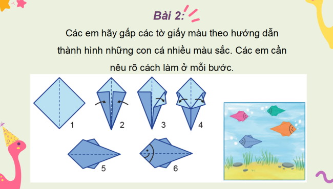 PowerPoint Toán 2: Thực hành lắp ghép, xếp hình phẳng