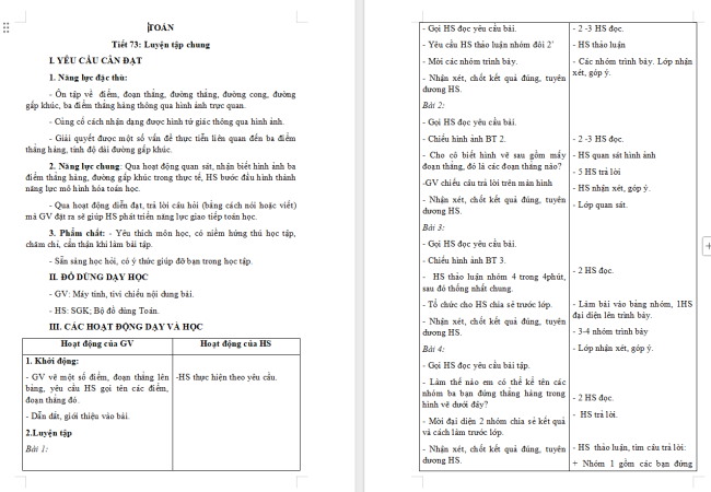 PowerPoint Toán 2 Bài 28: Luyện tập chung
