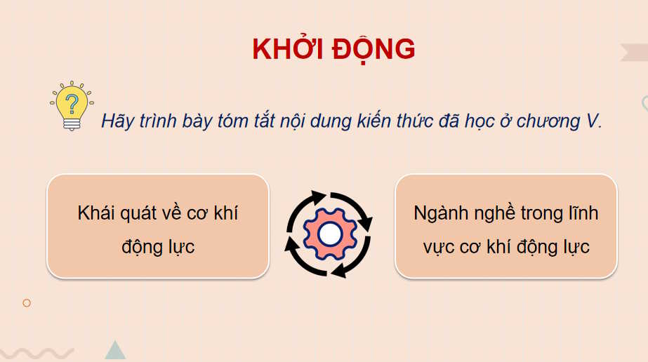 Giới thiệu chung về cơ khí động lực