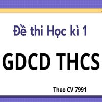 Đề thi Học kì 1 GDCD 6, 7, 8, 9 theo CV 7991 - Kết nối tri thức