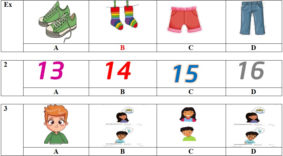 Bộ đề thi học kì 1 tiếng Anh 2 Family and Friends số 2 - 3 Đề