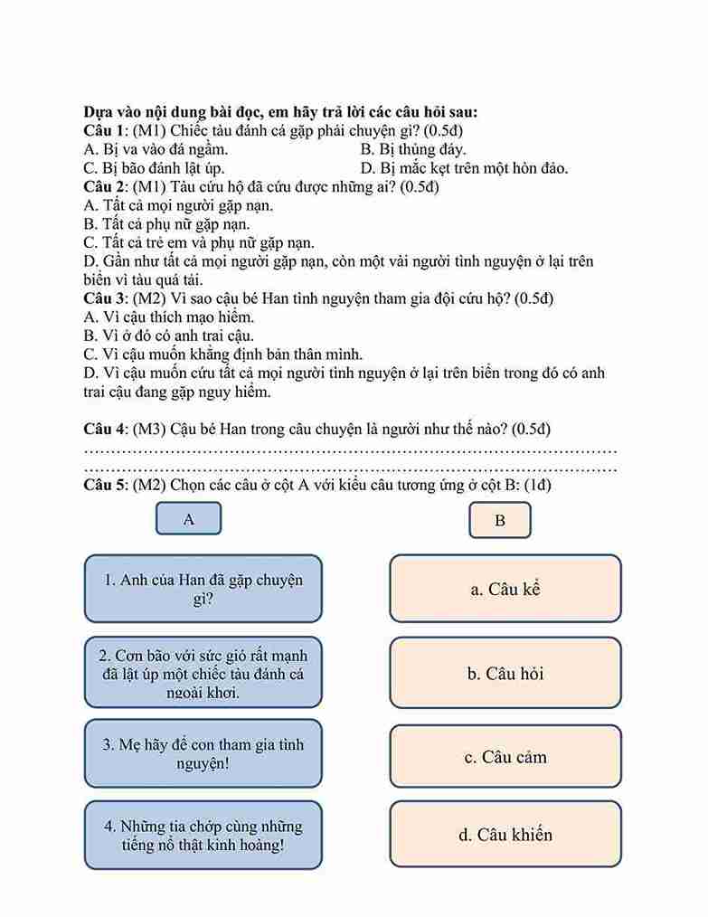 De thi hoc ki 1 Tieng Viet 3 KNTT de 5 2*844475