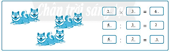 Giải vở bài tập Toán lớp 2 Phép chia (trang 20) - Chân trời sáng tạo