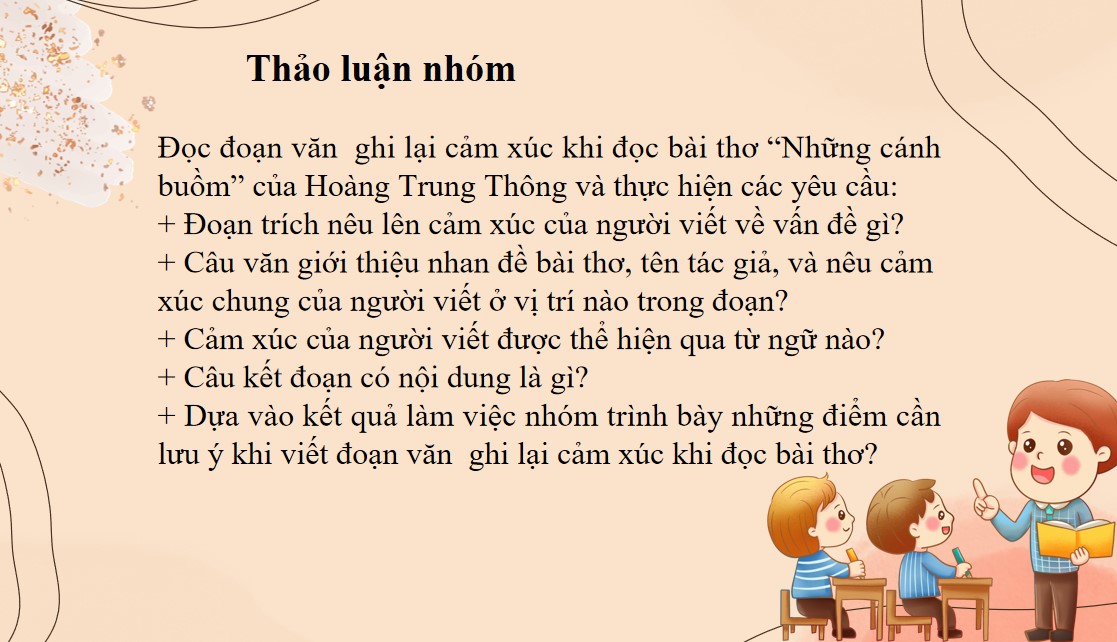 Giáo án PPT Văn 7 Cánh Diều Viết đoạn văn ghi lại cảm xúc