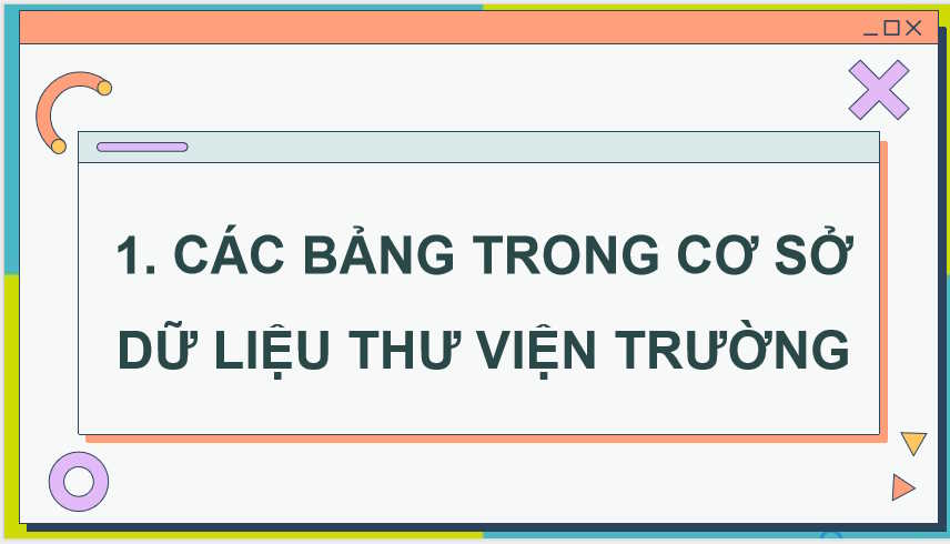 Tạo bảng trong cơ sở dữ liệu