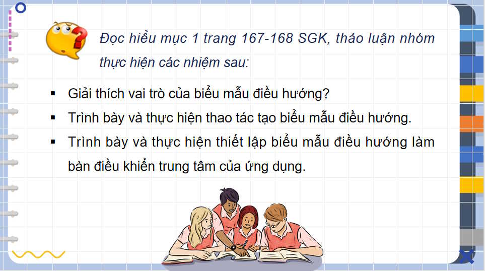 Hoàn tất ứng dụng