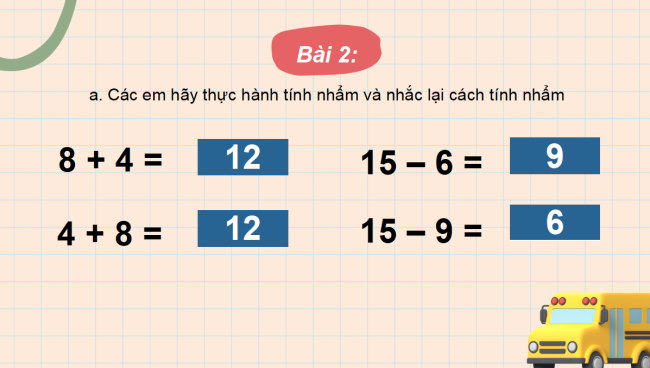PowerPoint Toán 2: Ôn tập
