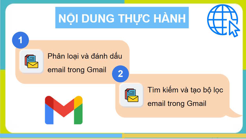 Thực hành một số tính năng hữu ích của dịch vụ thư điện tử