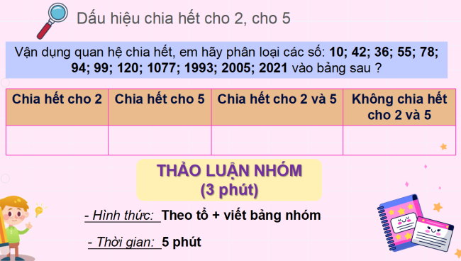 PowerPoint Toán 6 Bài 9: Dấu hiệu chia hết