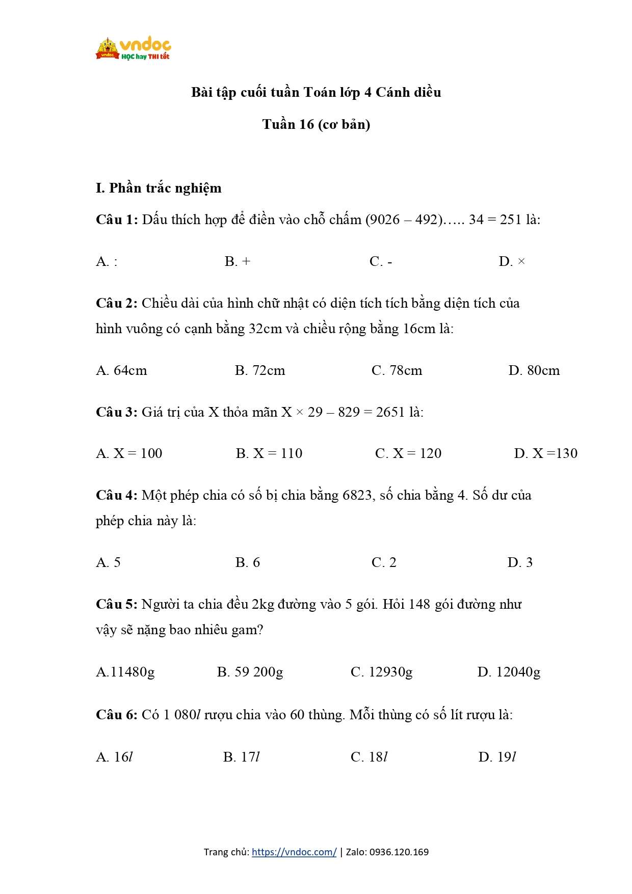 bai tap cuoi tuan toan lop 4 canh dieu tuan 16 page 0001*847124