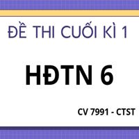 Bộ 2 đề thi học kì 1 Hoạt động trải nghiệm 6 theo CV 7991 - CTST