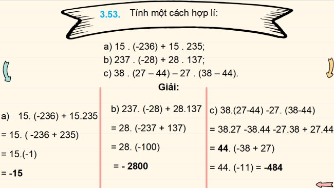PowerPoint Toán 6 Bài tập cuối chương III