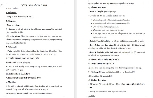 PowerPoint Toán 6 Luyện tập chung trang 75