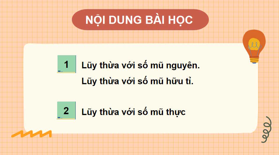 Lũy thừa với số mũ thực