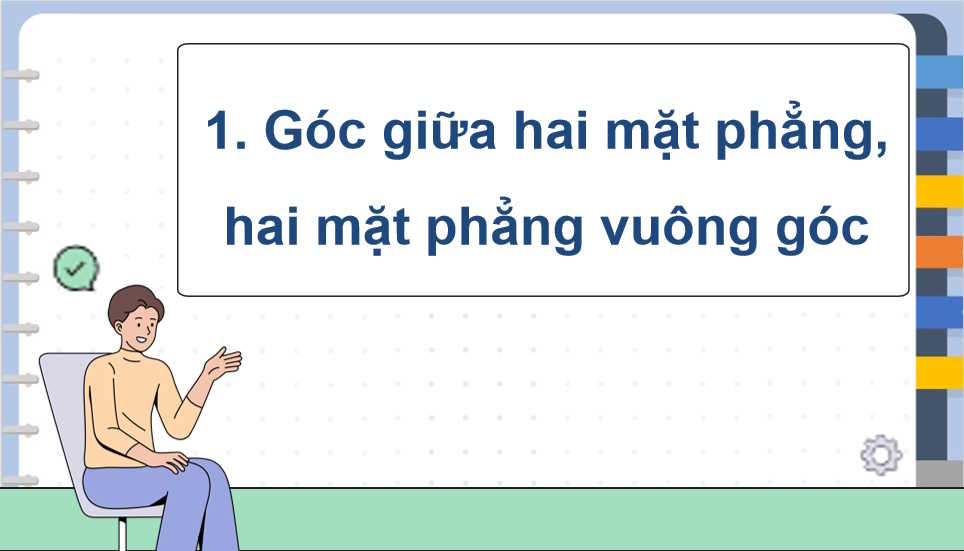 Hai mặt phẳng vuông góc