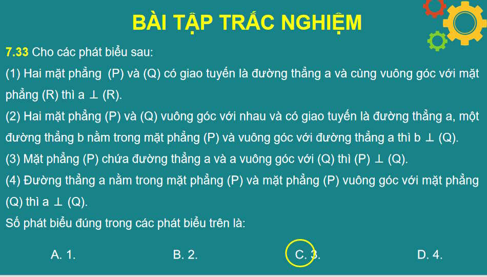 PowerPoint Toán 11 Bài tập cuối chương 7
