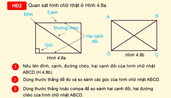 PowerPoint Toán 6 Bài 19: Hình chữ nhật. Hình thoi hình bình hành. Hình thang cân