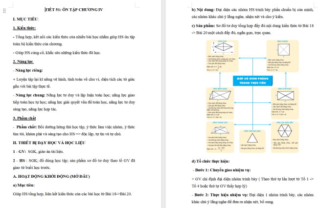 Giáo án Toán 6 Bài tập cuối chương IV