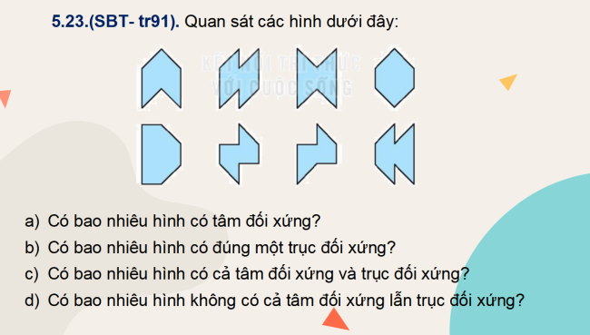 PowerPoint Toán 6 Bài tập cuối chương V