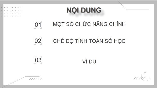 PowerPoint Toán 6 Sử dụng máy tính cầm tay