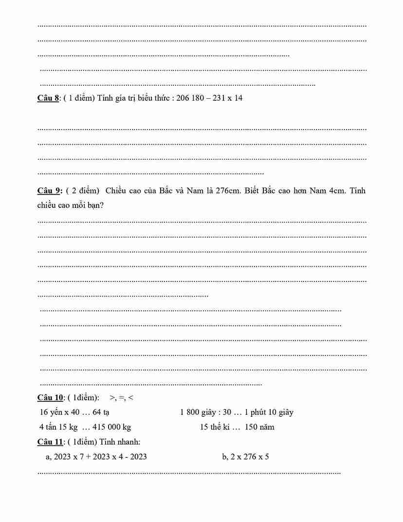 de thi hoc ki 1 mon toan 4 cd de 3 2*848290