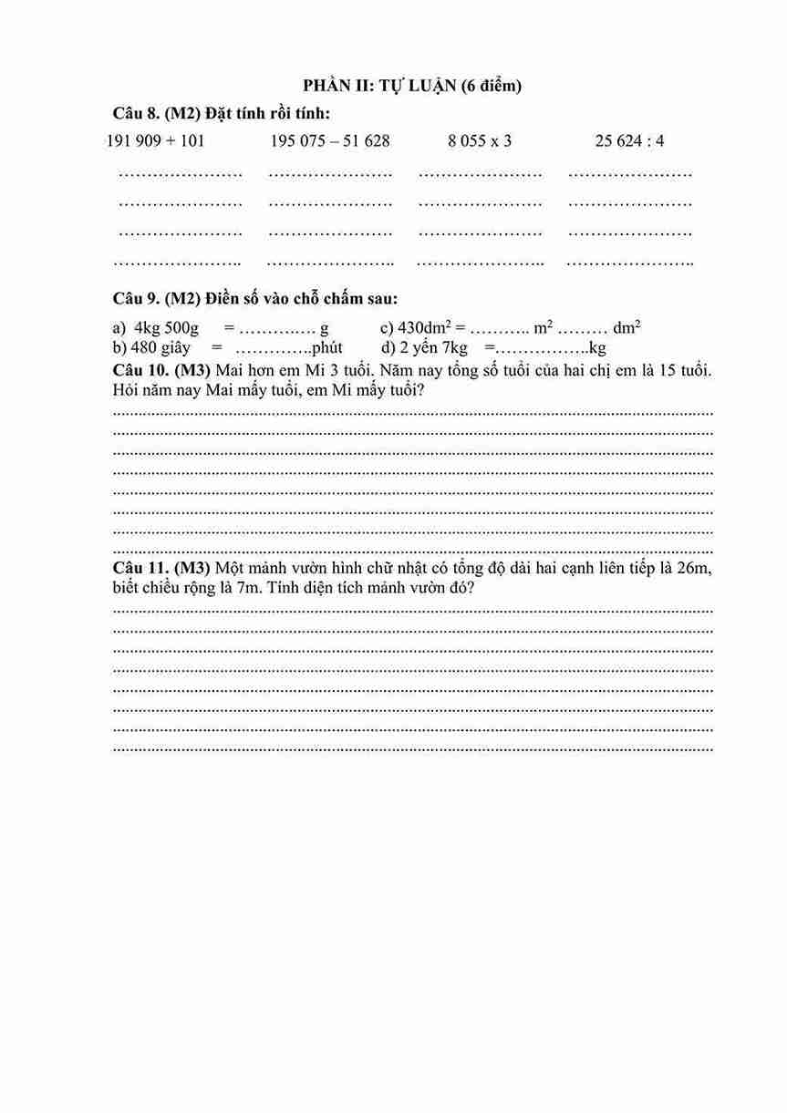 de thi hoc ki 1 mon toan 4 kntt de 4 2*848234