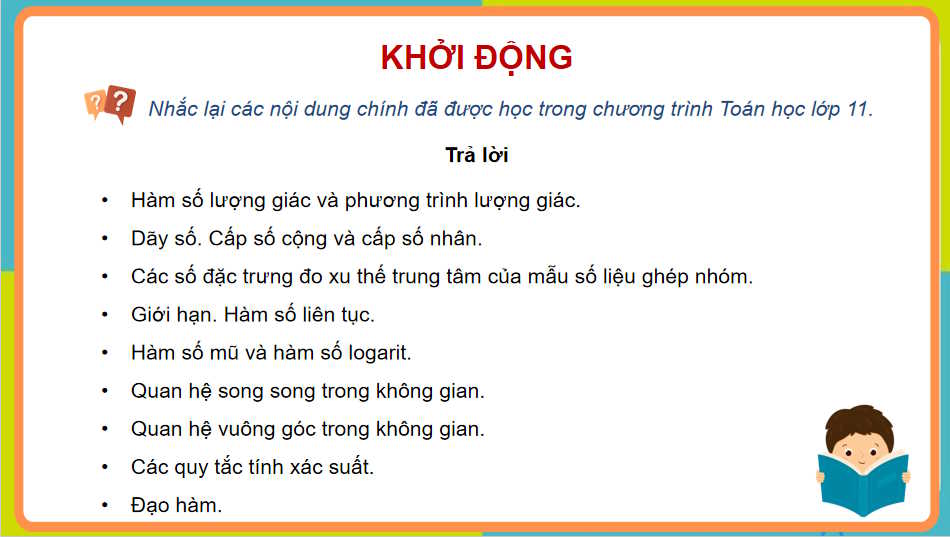 PowerPoint Toán 11 Bài tập ôn tập cuối năm