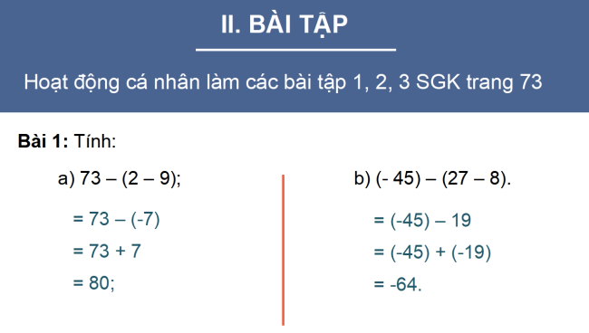 PowerPoint Toán 6 Bài tập cuối chương 2