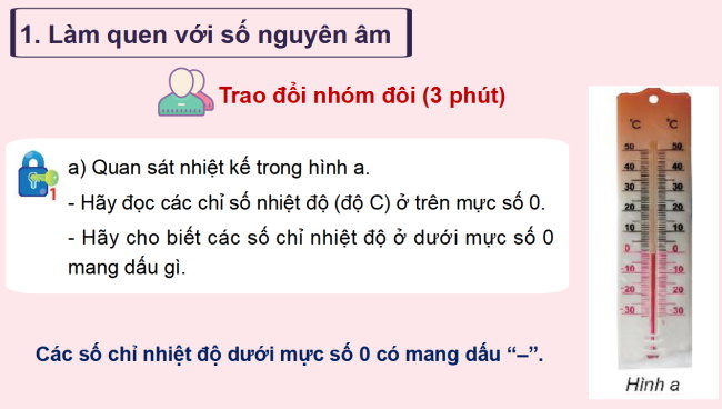 PowerPoint Toán 6 Bài 1: Số nguyên âm và tập hợp các số nguyên
