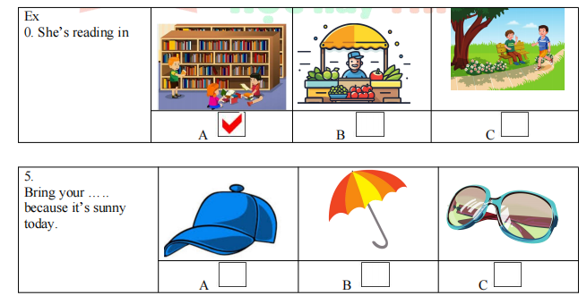 Đề thi Tiếng Anh lớp 4 học kì 1 i-Learn Smart Start số 7 minh họa 2