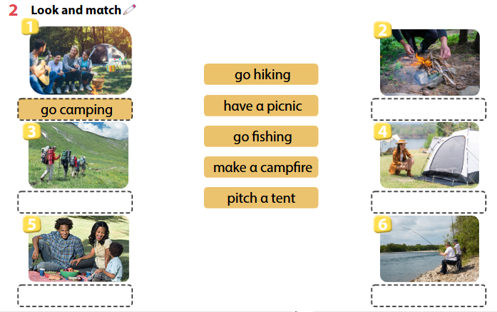 Workbook tiếng Anh lớp 4 Wonderful World Review 3 minh họa 2