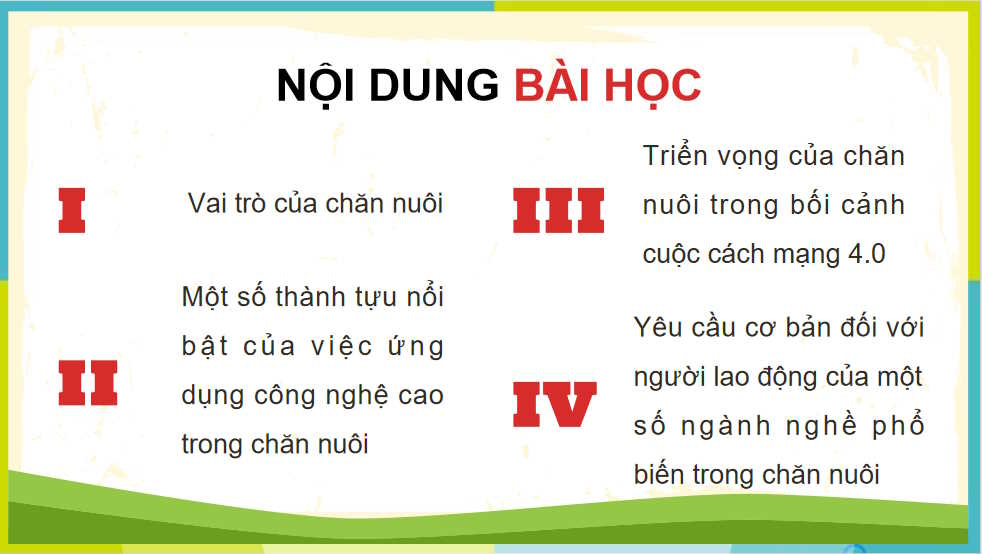 Vai trò và triển vọng của chăn nuôi