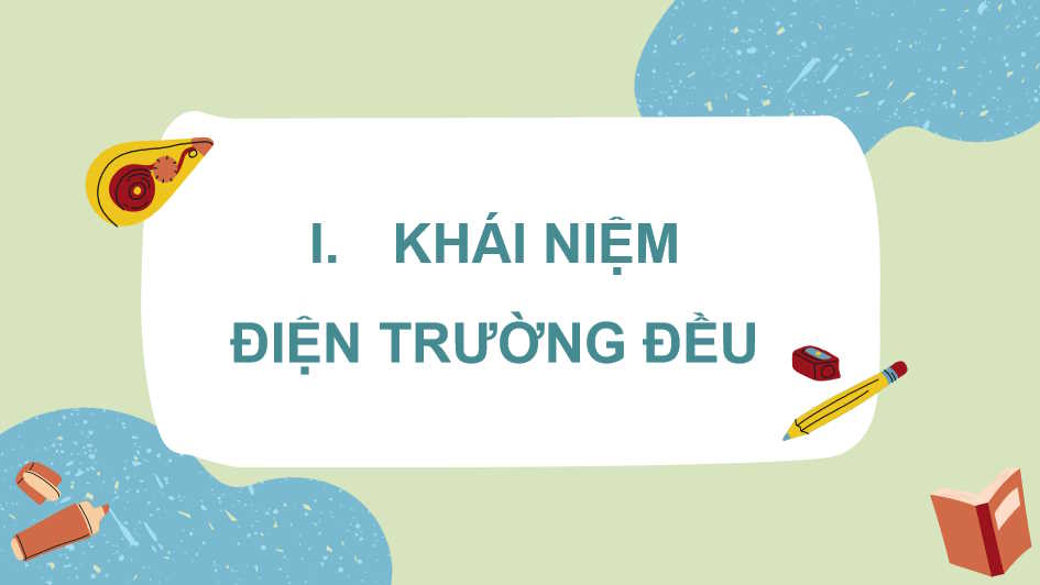 Giáo án Vật lí 11 Bài 18: Điện trường đều