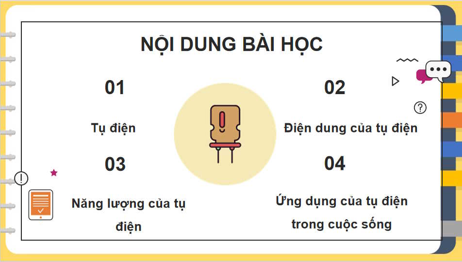 Giáo án Vật lí 11 Bài 21: Tụ điện
