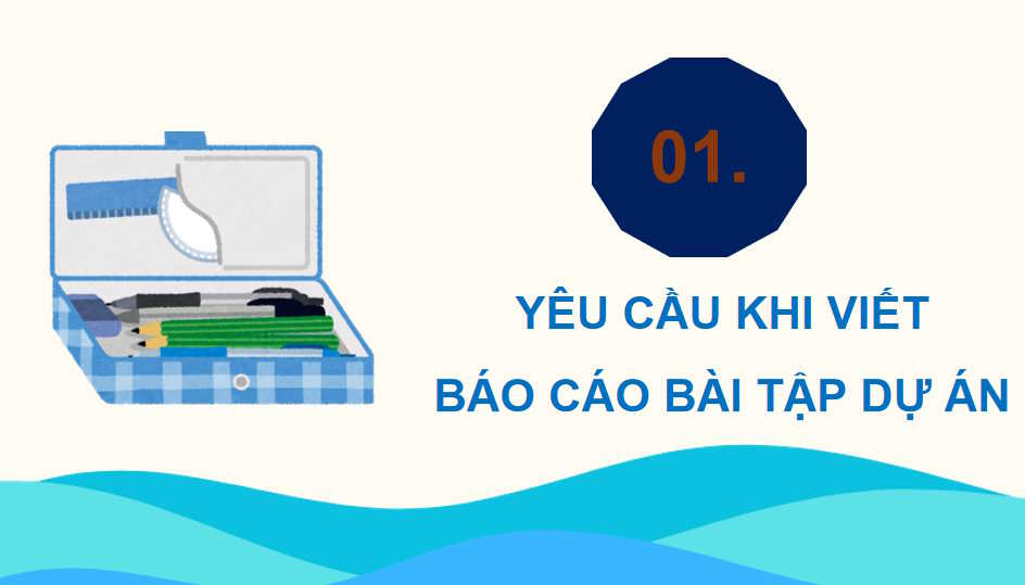Viết báo cáo kết quả của bài tập dự án