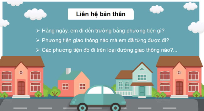 PowerPoint Tự nhiên và xã hội 2 Bài 13: Hoạt động giao thông