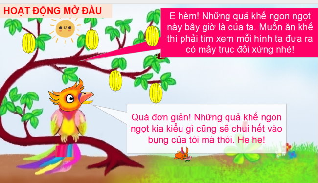 PowerPoint Toán 6 Bài 6: Hình có tâm đối xứng