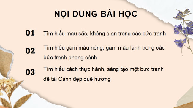 PowerPoint Mĩ thuật 4 Chủ đề 3: Cảnh đẹp quê hương