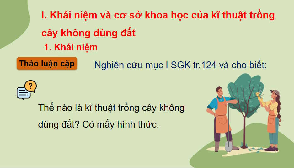 Công nghệ trồng cây không dùng đất